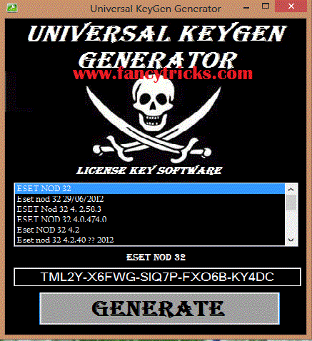 ESET NOD32 Antivirus License Key + Serial Crack eset nod32 license key generator